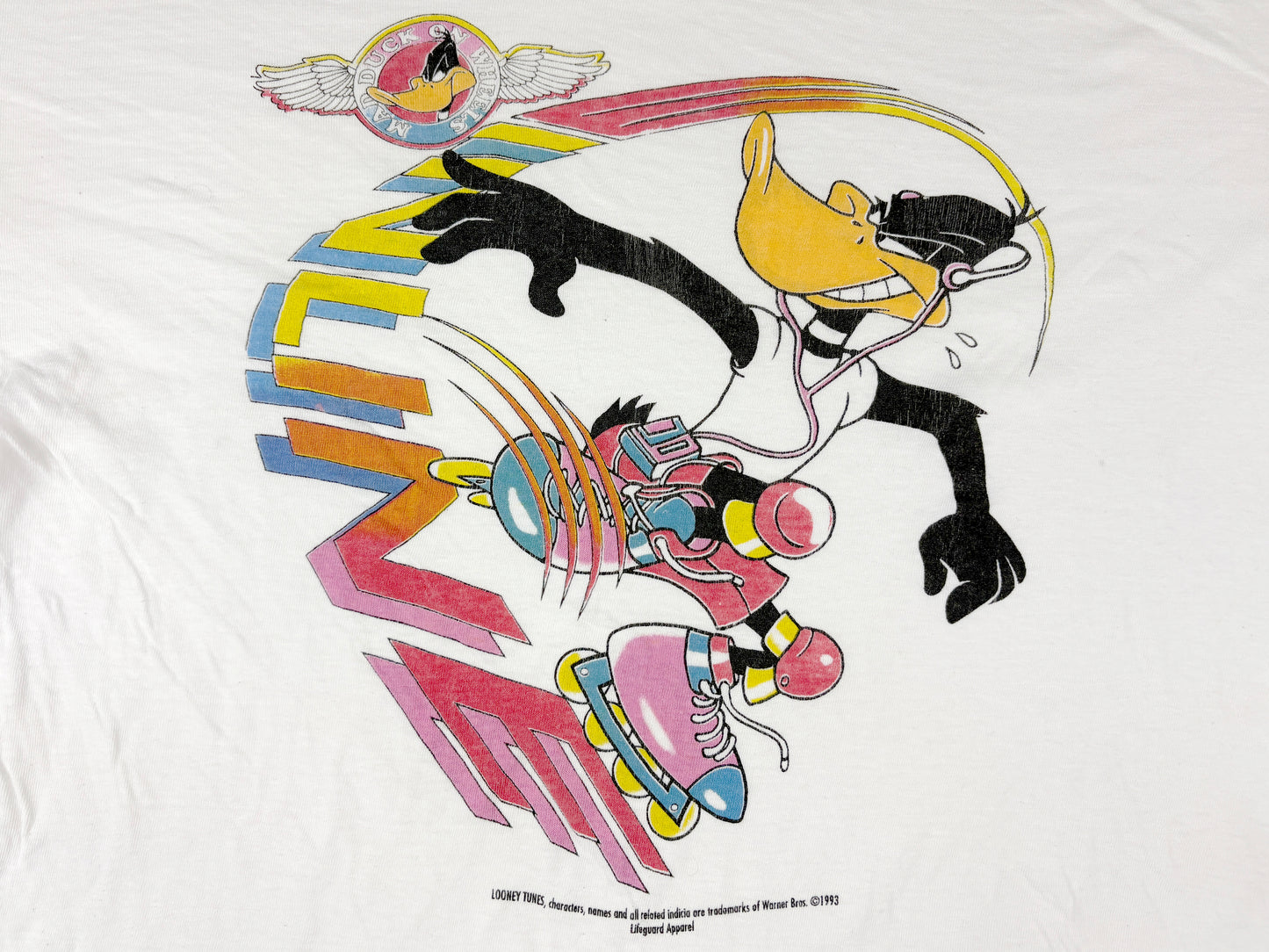 VTG '93 DAFFY ON WHEELS T-SHIRT