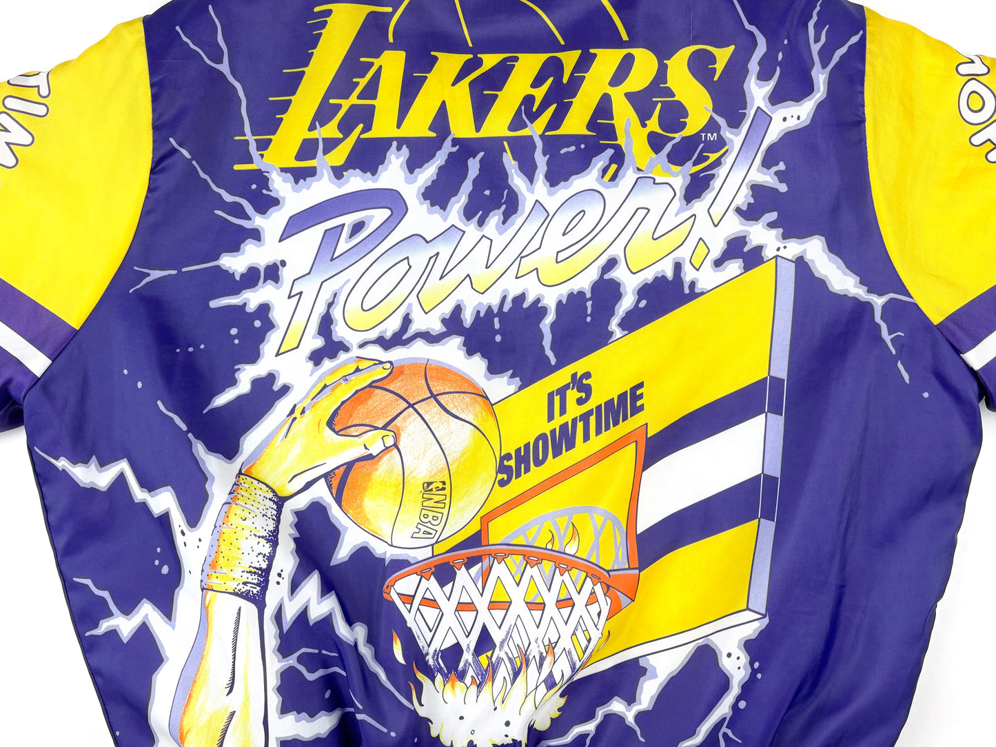 VTG LOS ANGELES LAKERS CHALKLINE JACKET