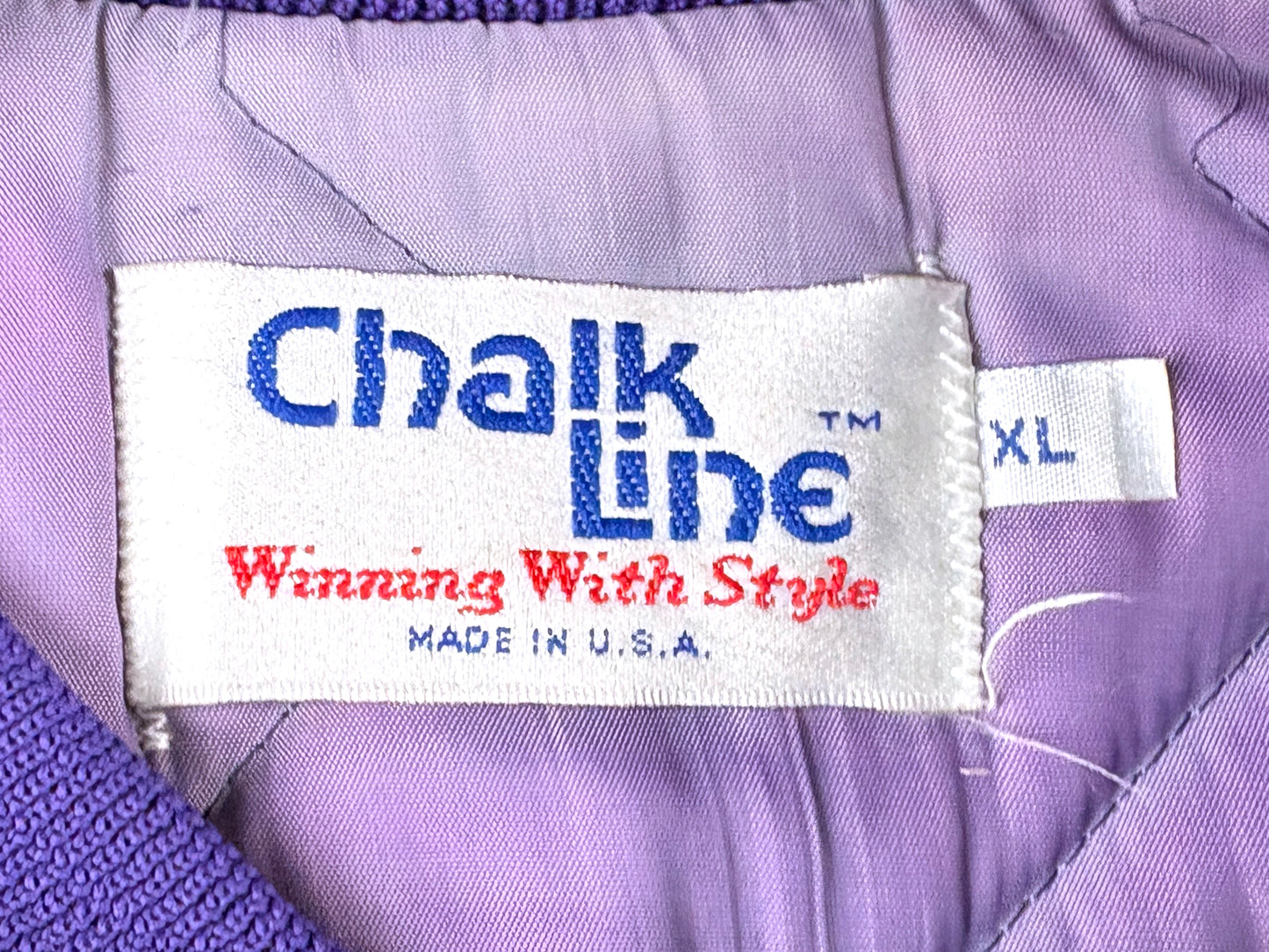 VTG LOS ANGELES LAKERS CHALKLINE JACKET