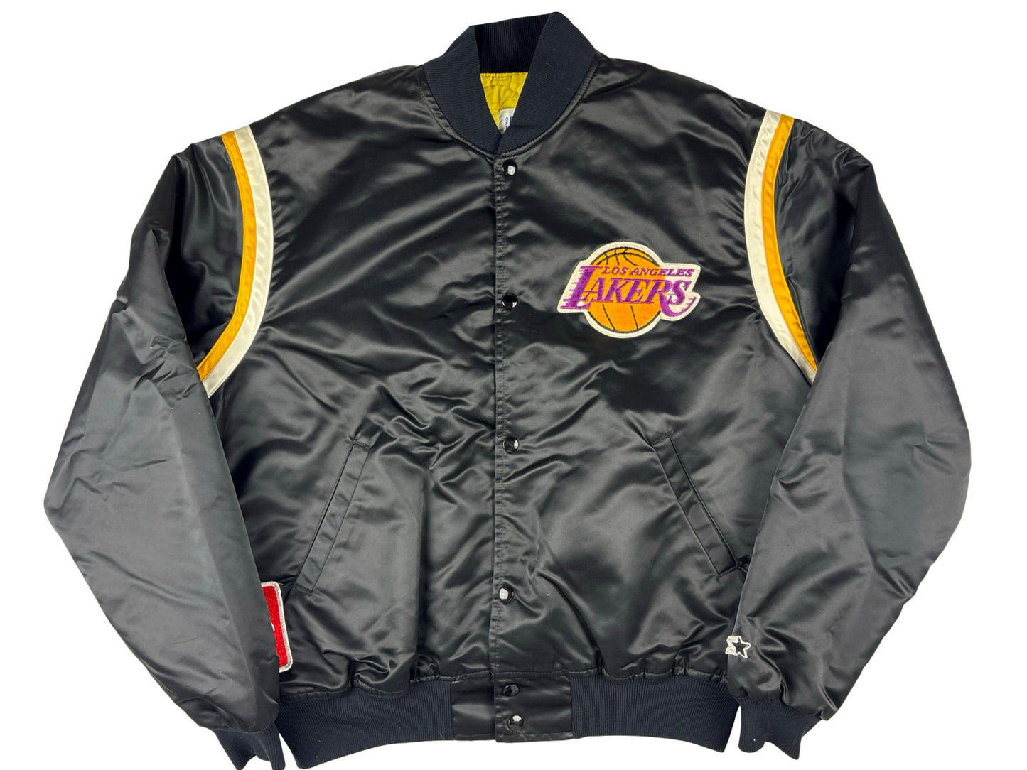 VTG '90S LA LAKERS STARTER SATIN JACKET