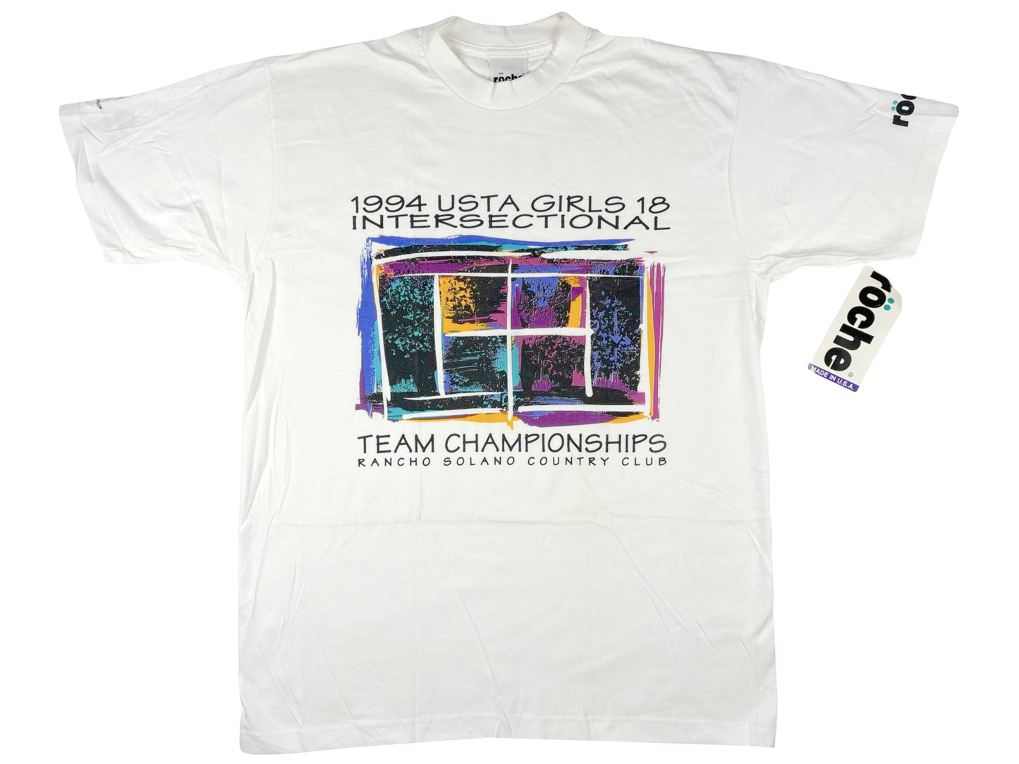 VTG '94 USTA GIRLS TEAM CHIP T-SHIRT