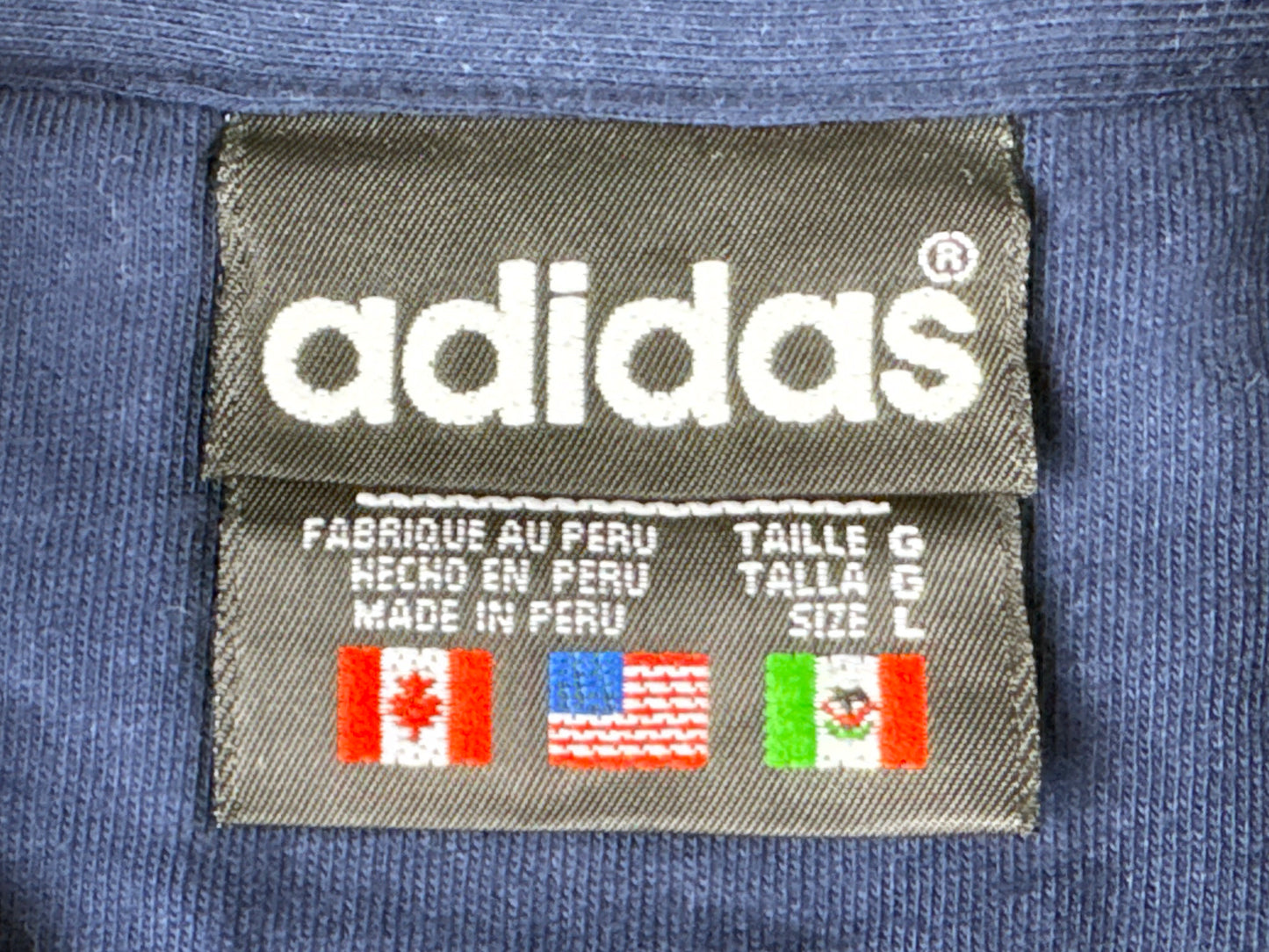 VTG '90S ADIDAS ATHLETIC SHIRT