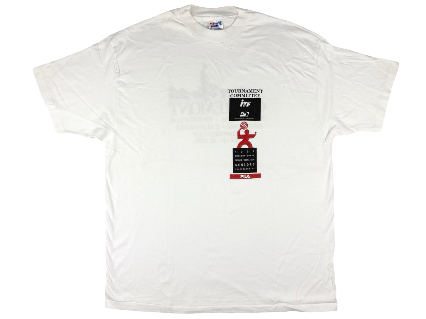 VTG '94 FILA SENIORS TENNIS CHIP T-SHIRT