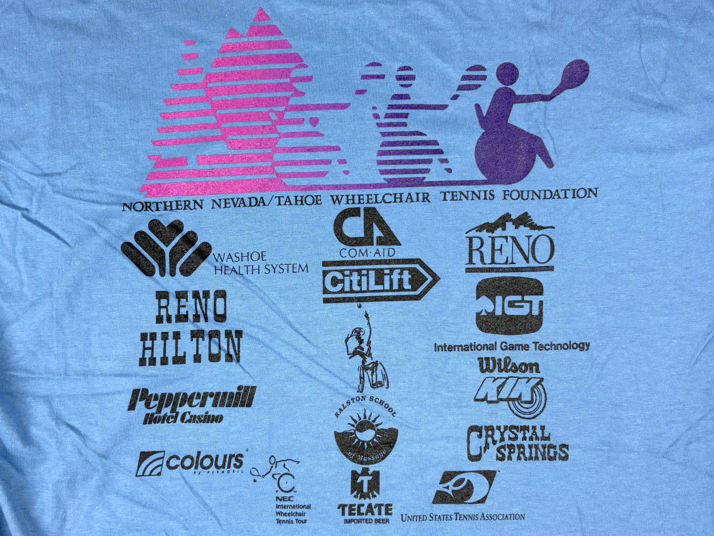 VTG '95 WHEELCHAIR TENNIS CHIP T-SHIRT
