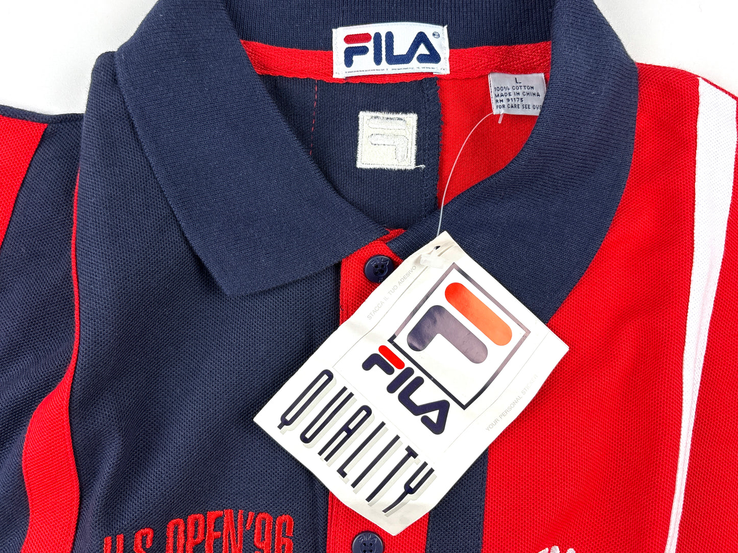 VTG '96 US OPEN FILA SHIRT