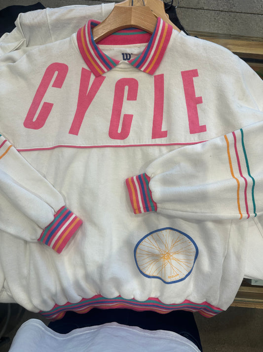 VTG WILSON CYCLING CREWNECK