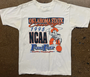 VTG '95 OKLAHOMA STATE NCAA T-SHIRT