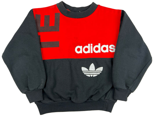 VTG KIDS ADIDAS TREFOIL CREWNECK