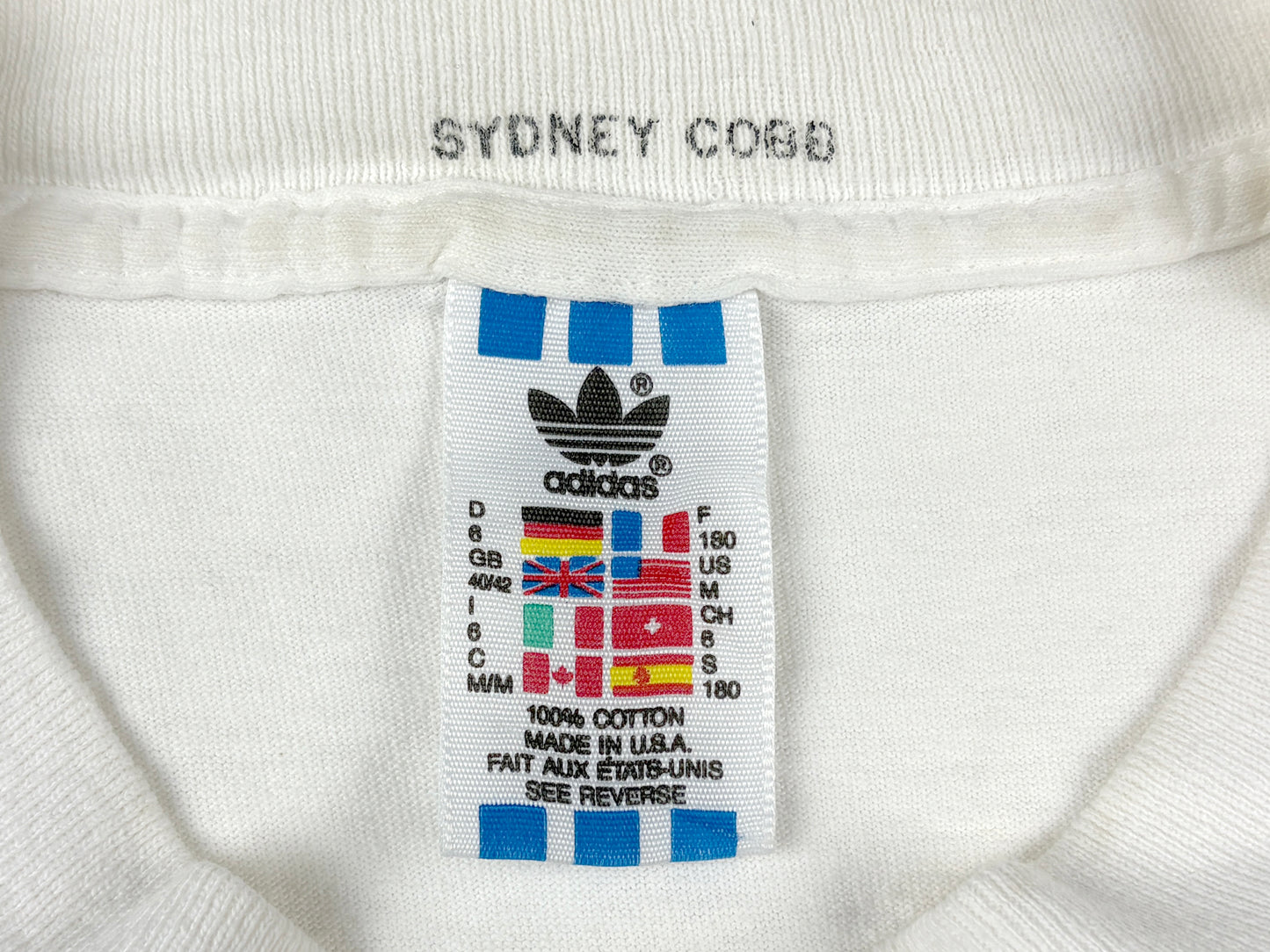 VTG '92 ADIDAS TENNIS CAMP T-SHIRT