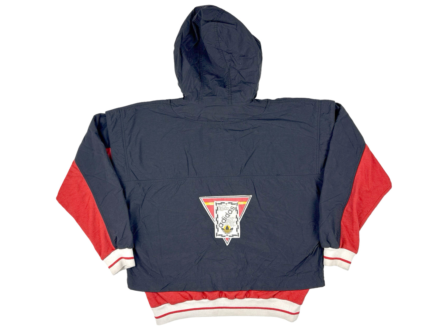 VTG ADIDAS QUARTER ZIP WINDBREAKER