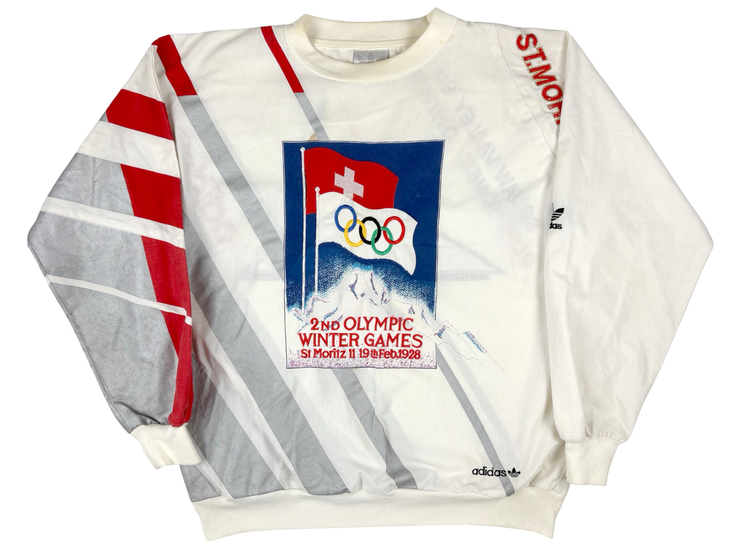 VTG 90'S ADIDAS WINTER OLYMPICS SWEATER
