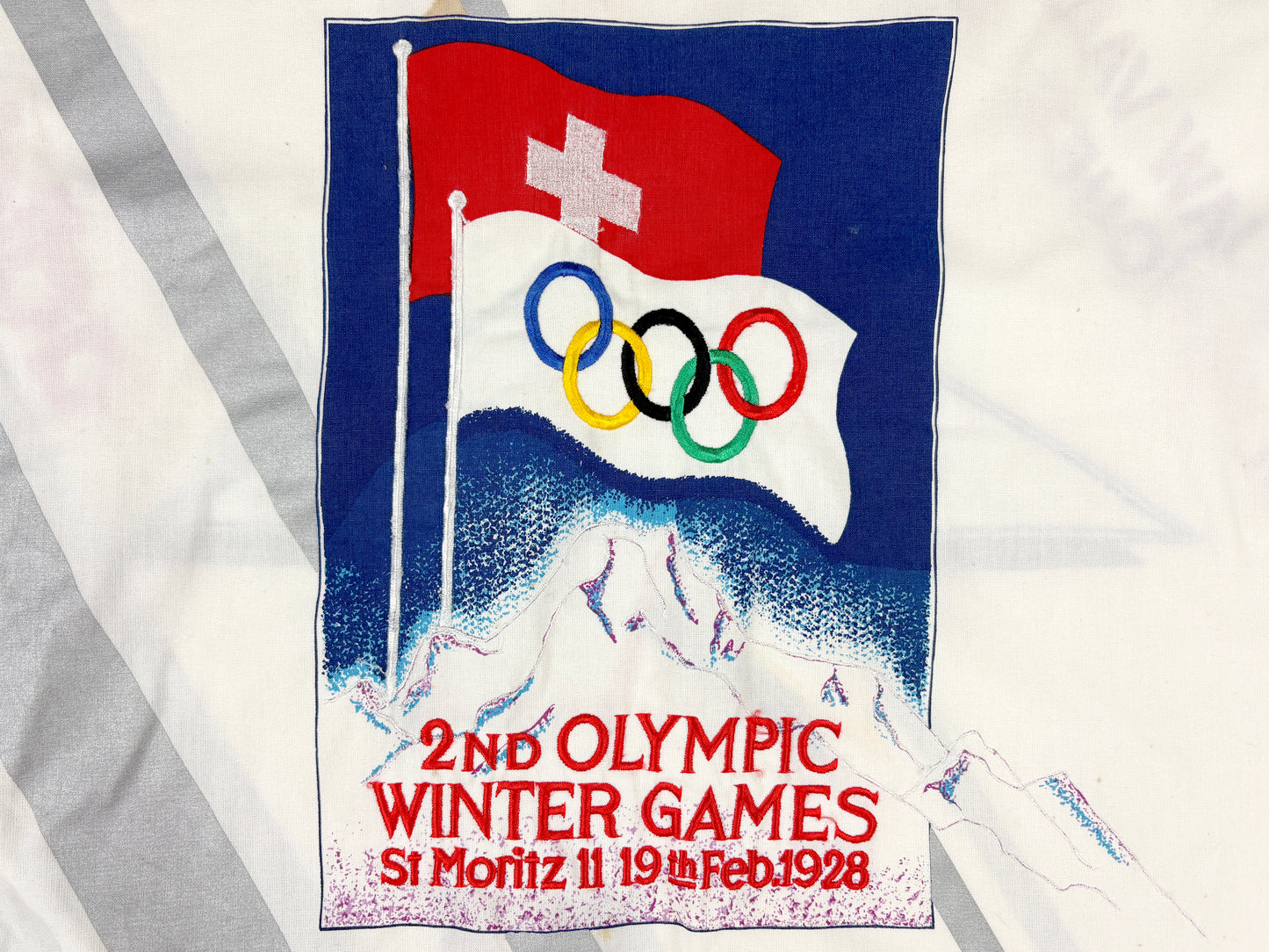 VTG 90'S ADIDAS WINTER OLYMPICS SWEATER