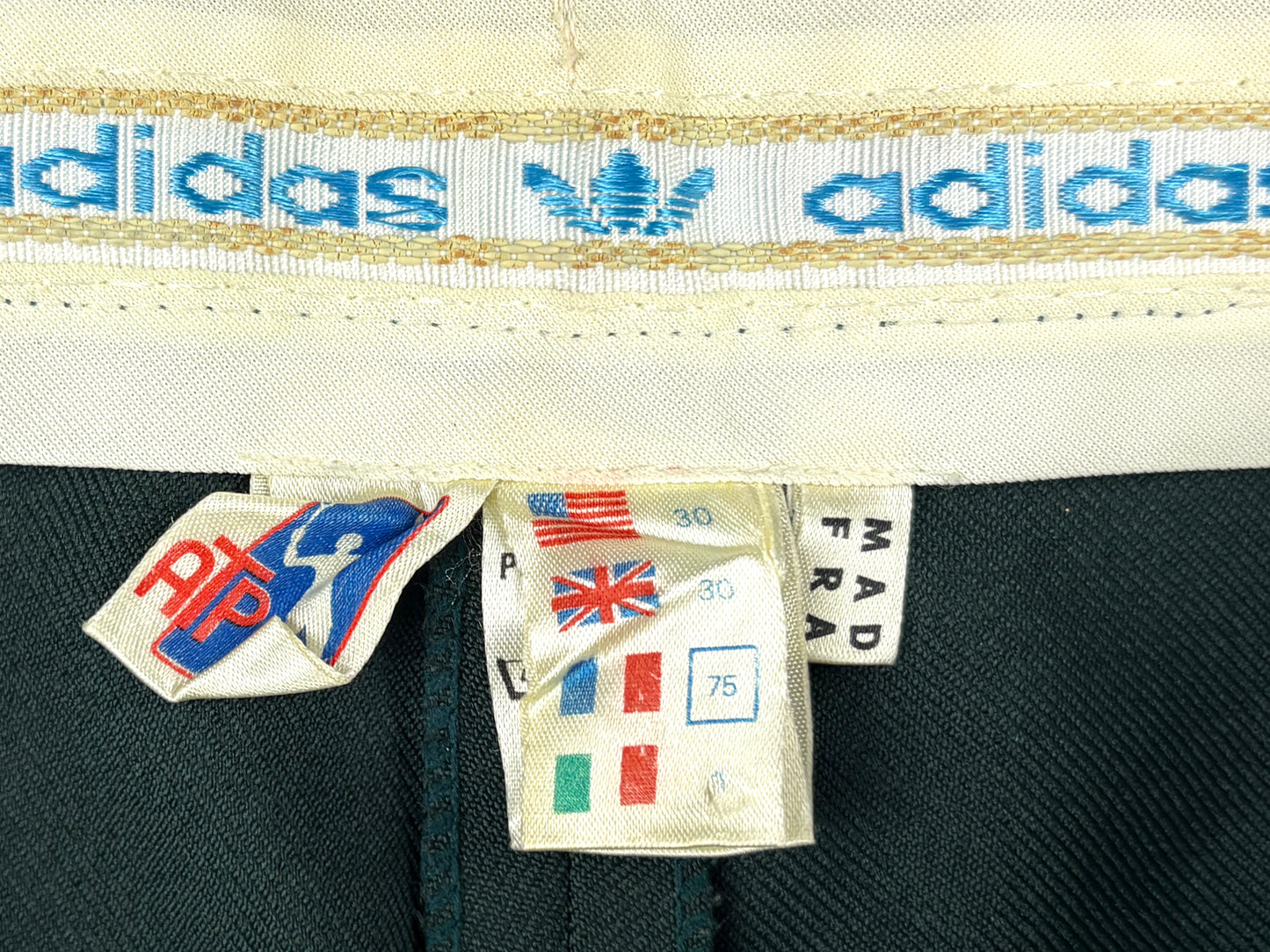 VTG 80S ADIDAS ATP TENNIS SHORTS