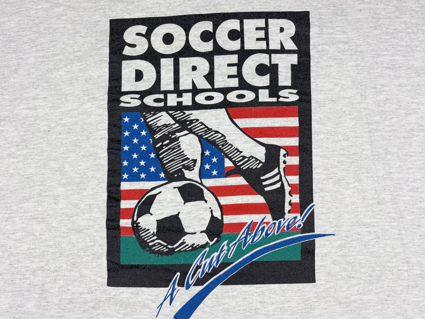 VTG ADIDAS SOCCER DIRECT SCHOOL T-SHIRT