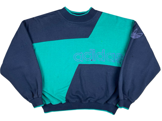 VTG ADIDAS TWO TONE CREWNECK