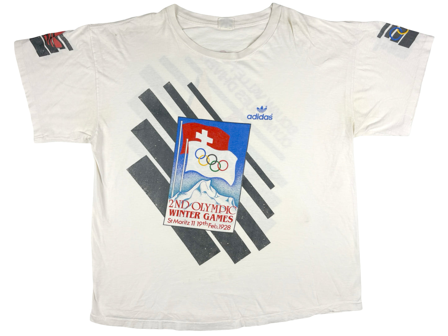 VTG '80S ADIDAS WINTER OLYMPICS T-SHIRT