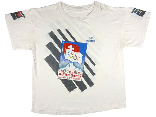 VTG '80S ADIDAS WINTER OLYMPICS T-SHIRT