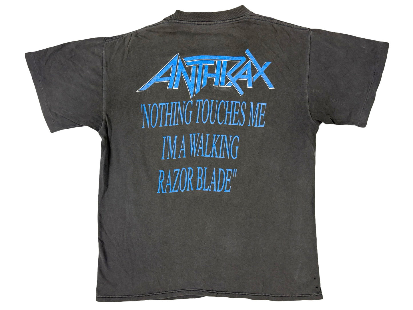VTG '90 ANTHRAX IN MY WORLD T-SHIRT