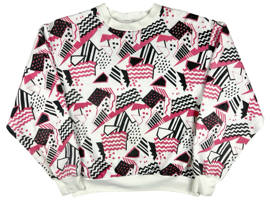 VTG NIKE GEOMETRIC CREWNECK
