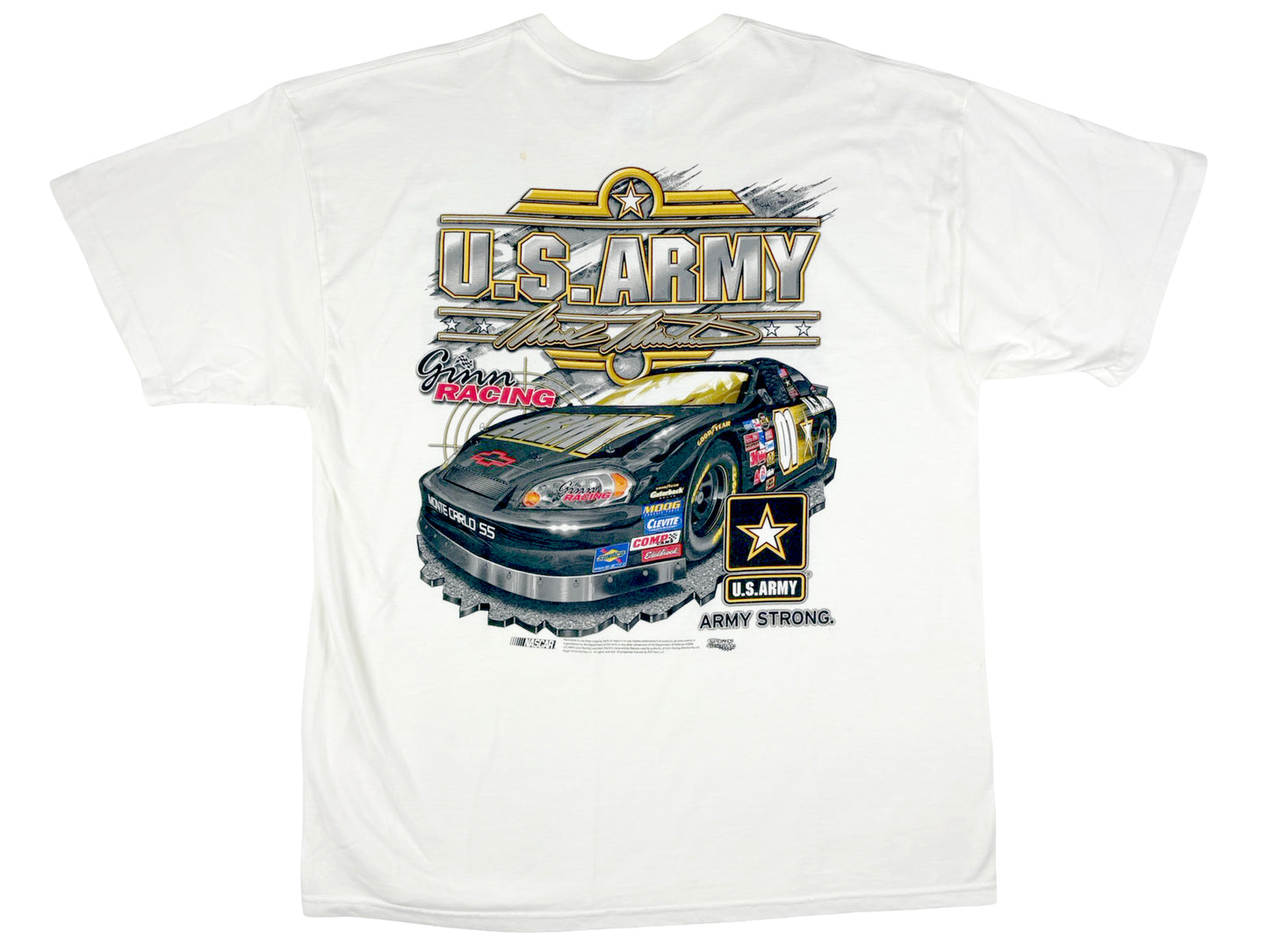 VTG '06 NASCAR MARK MARTIN ARMY T-SHIRT