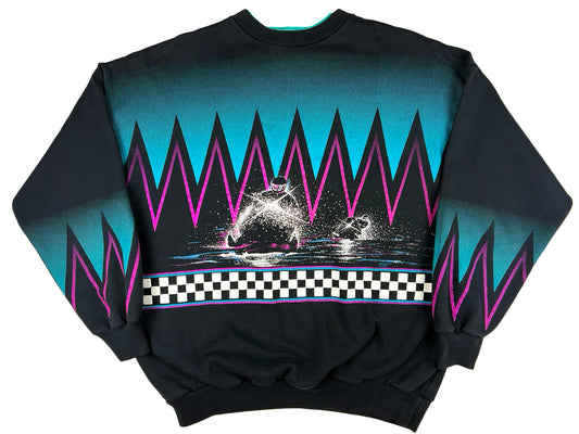 VTG ARTISANS SNOWMBILE CREWNECK
