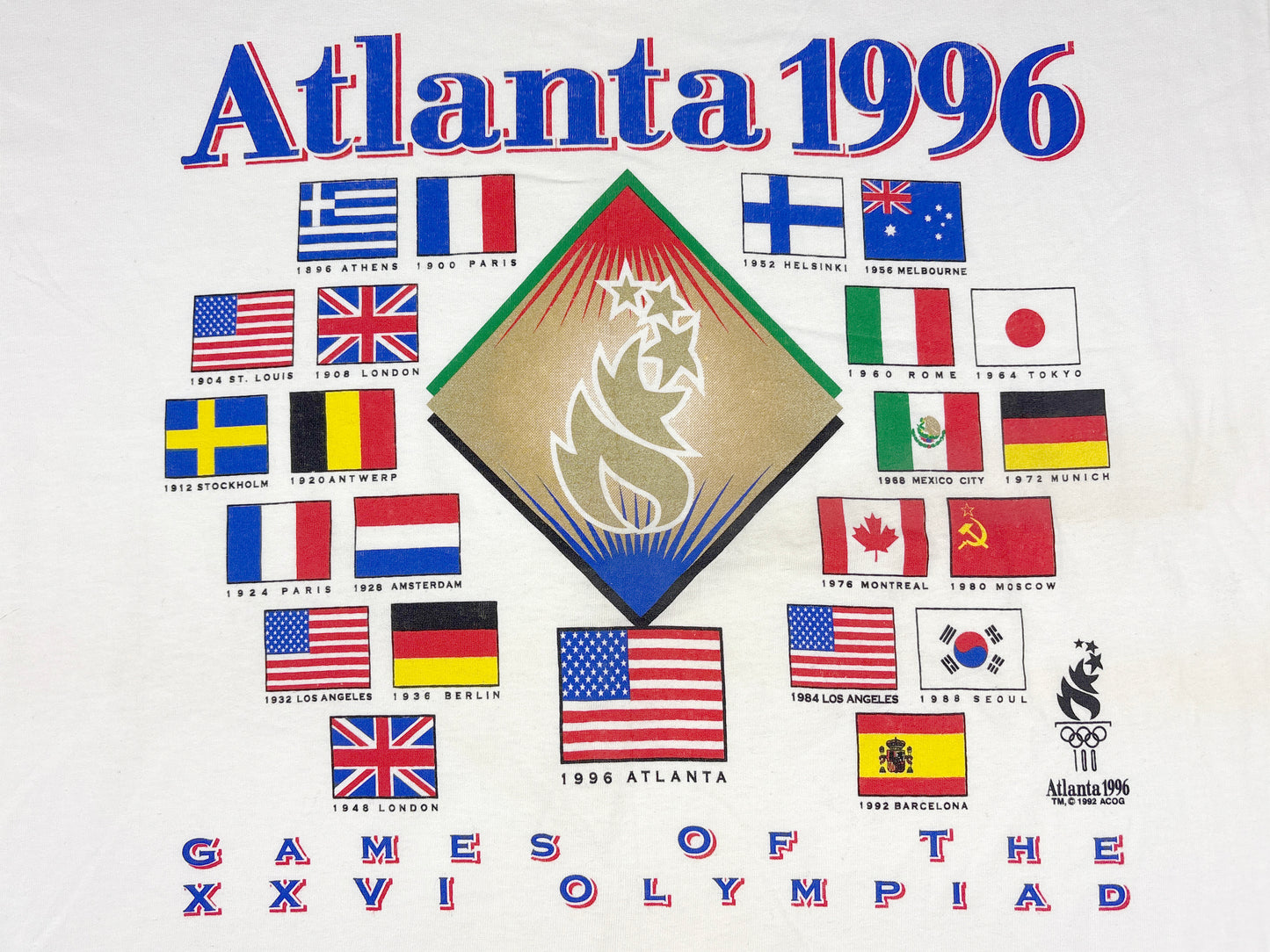 VTG '96 ATLANTA OLYMPICS T-SHIRT