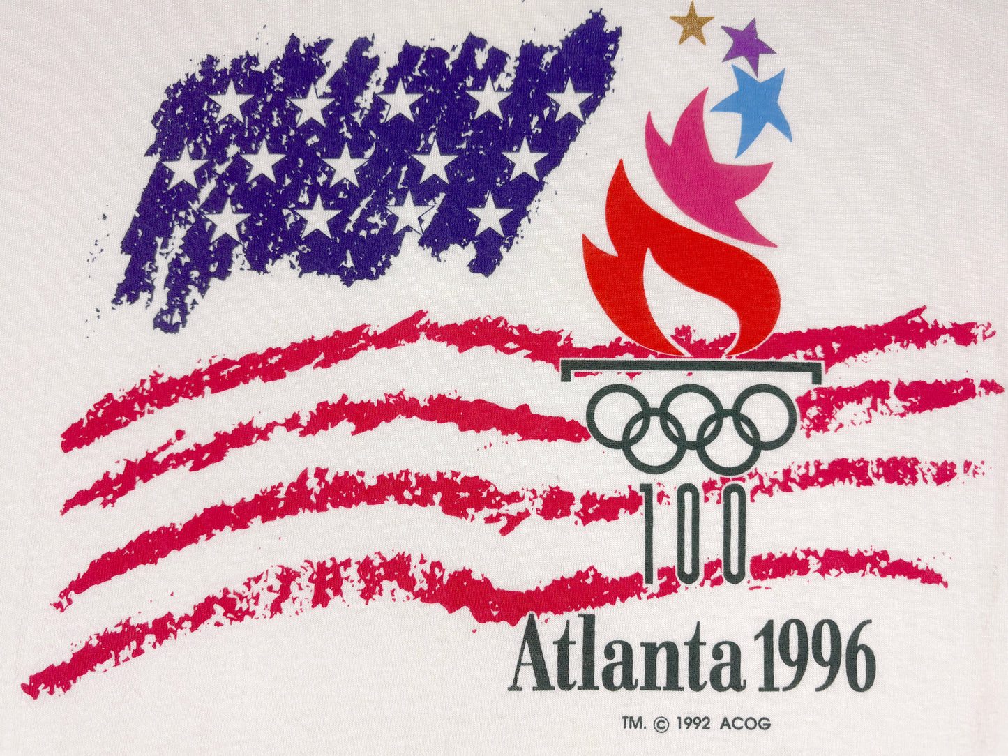 VTG NWT '96 ATLANTA SUMMER OLYMPICS T-SHIRT