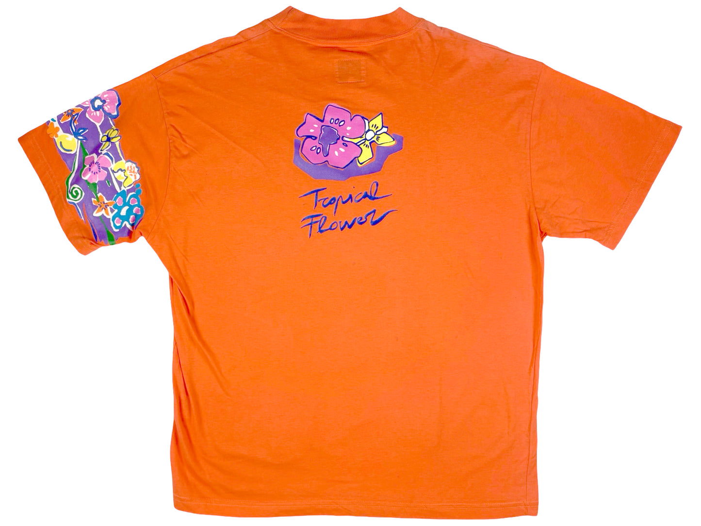 VTG TROPICAL FLOWER T-SHIRT