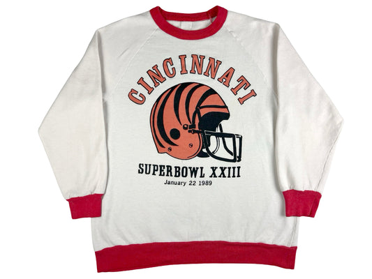 VTG '89 CINCINNATI BENGALS SUPER BOWL CREWNECK