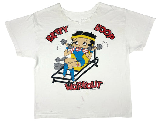VTG '86 BETTY BOOP WORKOUT T-SHIRT