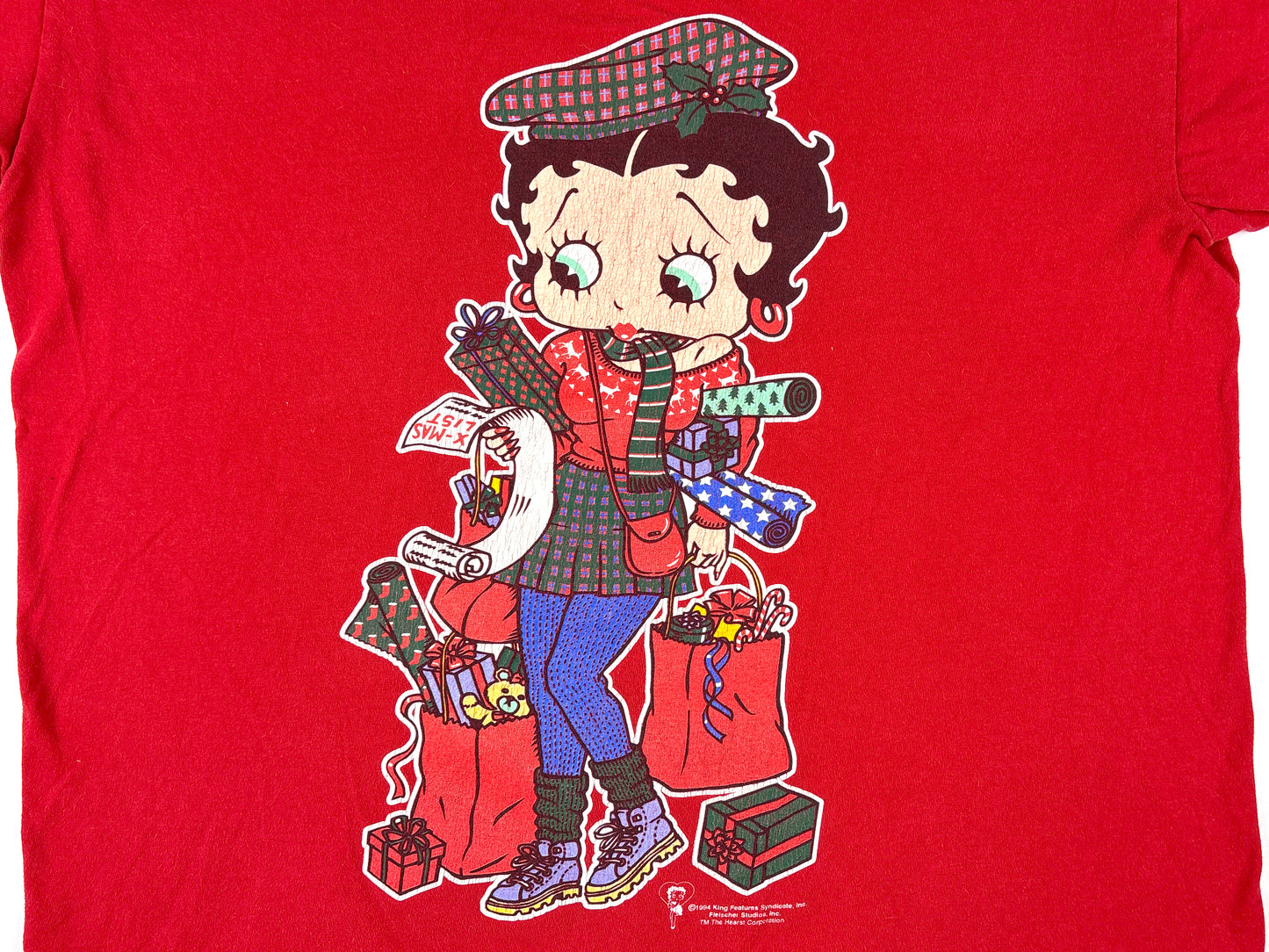VTG '94 BETTY BOOP CHRISTMAS T-SHIRT
