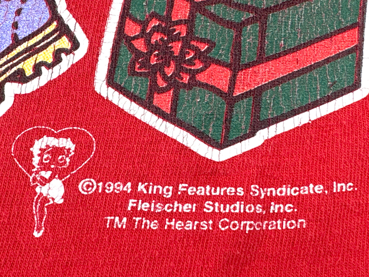 VTG '94 BETTY BOOP CHRISTMAS T-SHIRT