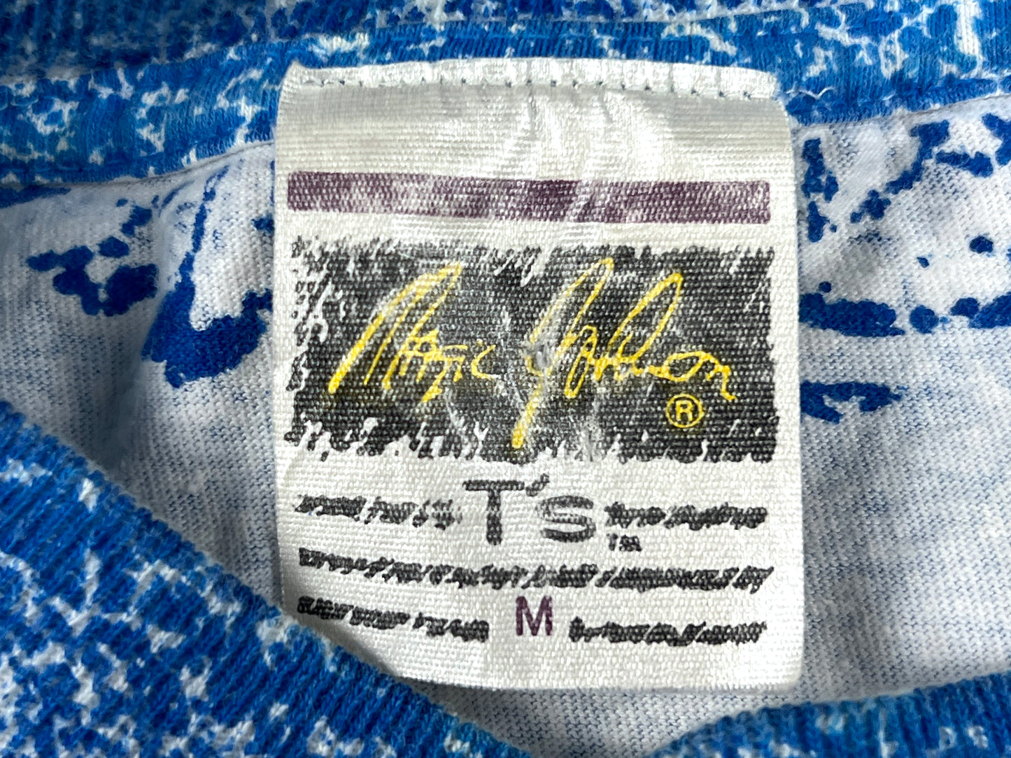 VTG BUFFALO BILLS ALL OVER PRINT T-SHIRT