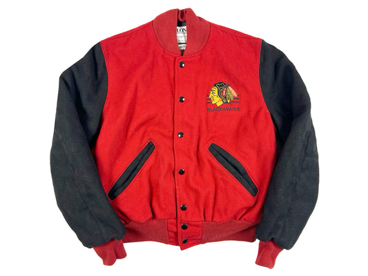 VTG NHL CHICAGO BLACKHAWKS VARSITY JACKET