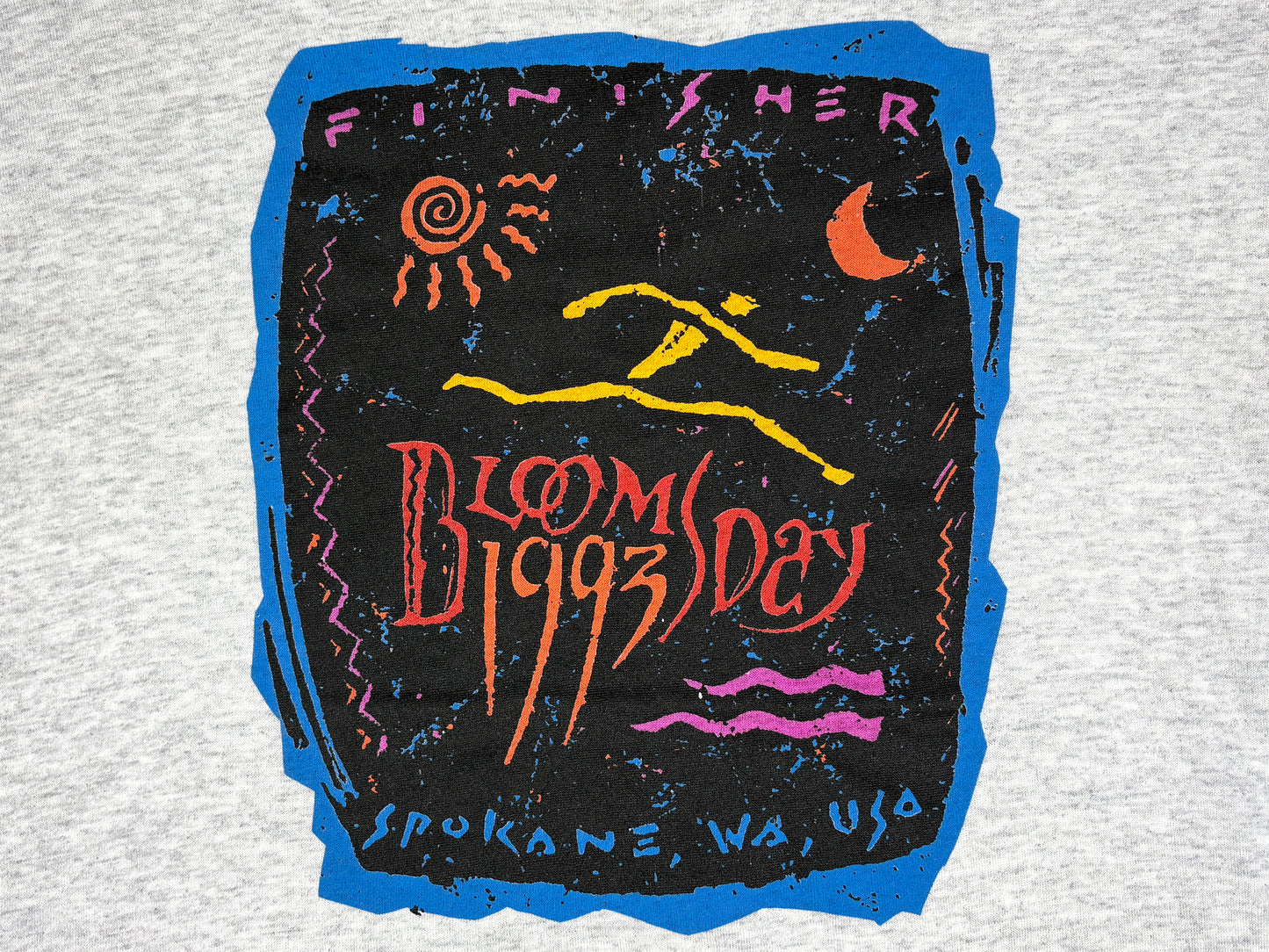 VTG '93 NIKE BLOOMS DAY FINISHER T-SHIRT