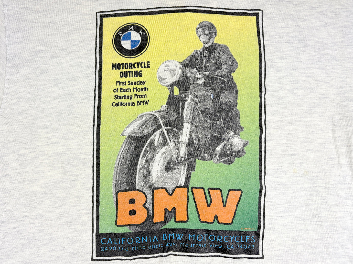VTG '93 BMW MOTORCYCLE OUTING T-SHIRTS
