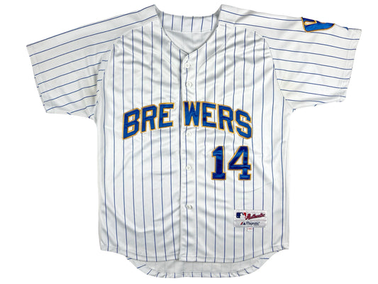 VTG MILWAUKEE BREWERS CASEY MCGEHEE JERSEY
