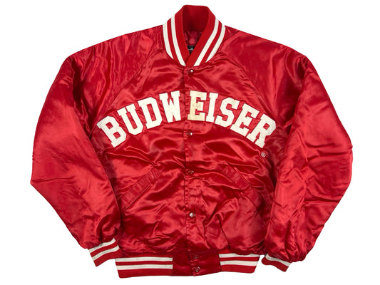 VTG BUDWEISER BEER SATIN JACKET