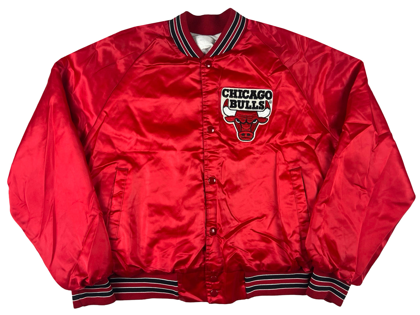 VTG '90S CHICAGO BULLS SATIN JACKET