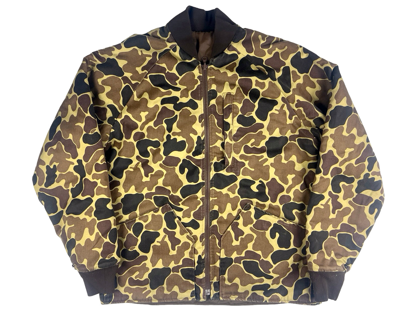VTG WOOLRICH DUCK CAMO REVERSIBLE JACKET