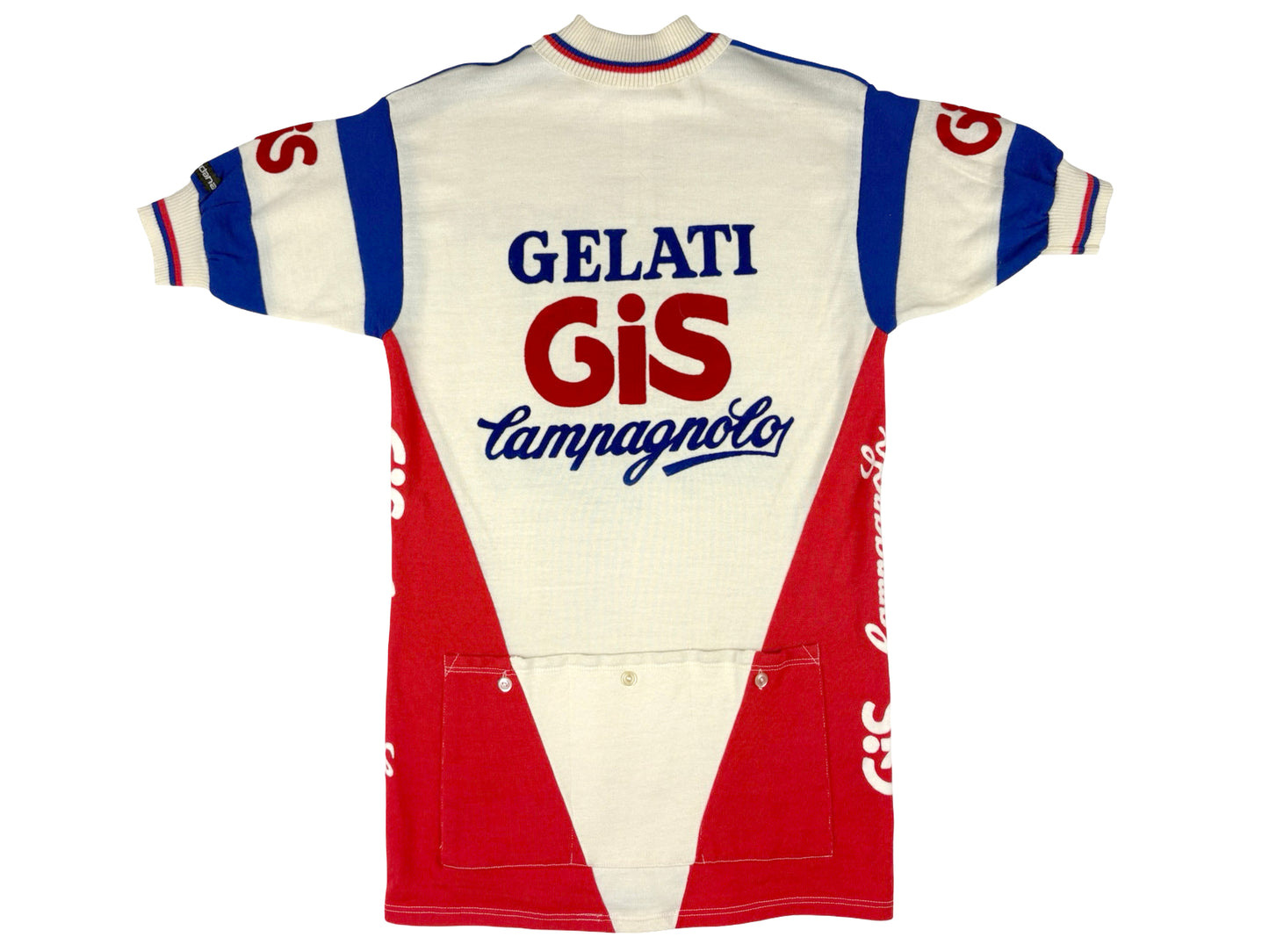 VTG '80S CAMPAGOLO KNIT CYCLING JERSEY