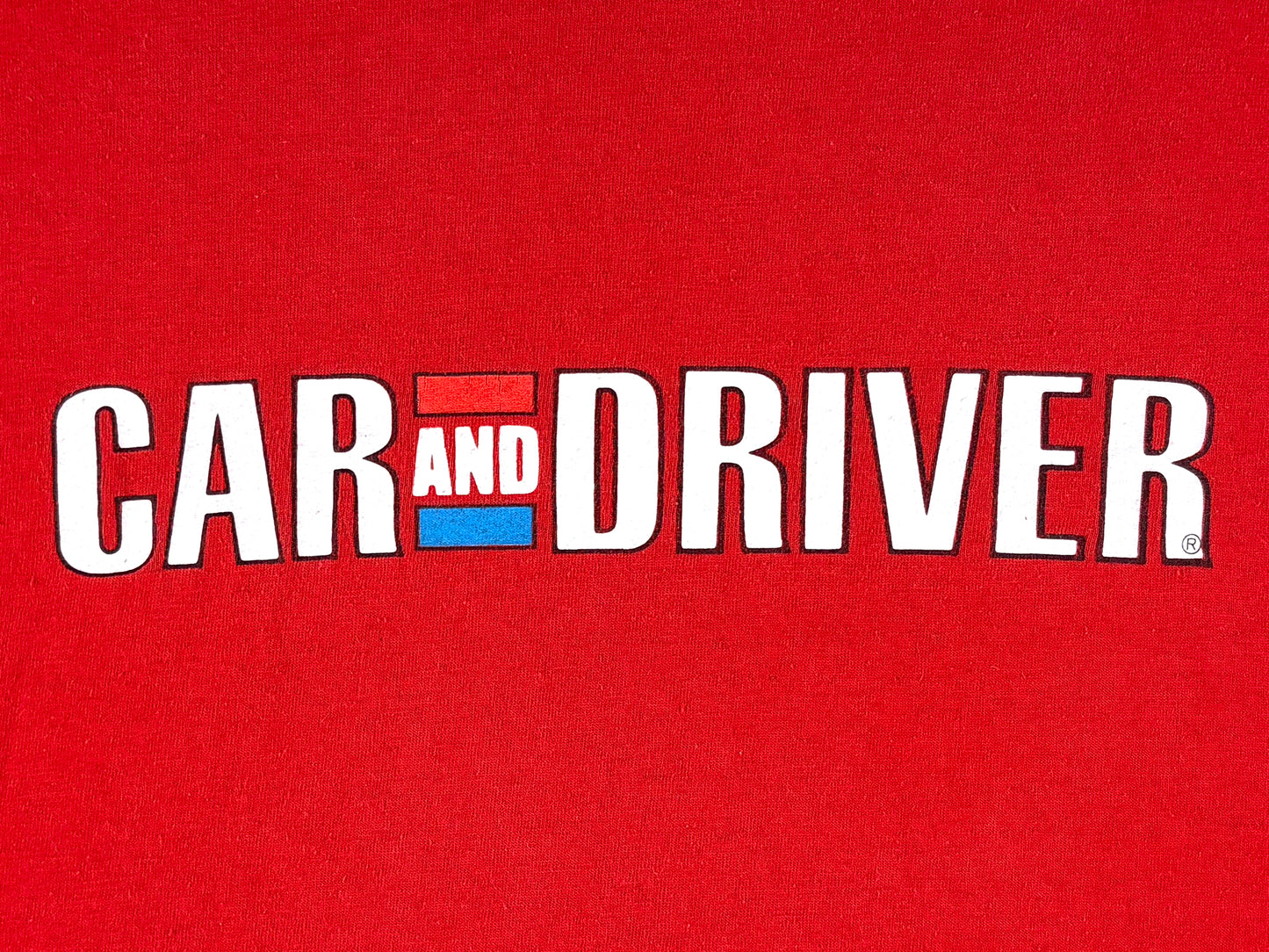 VTG CAR AND DRIVER T-SHIRT