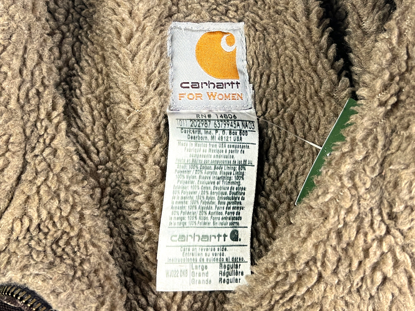 WMN'S CARHARTT LINED JACKET