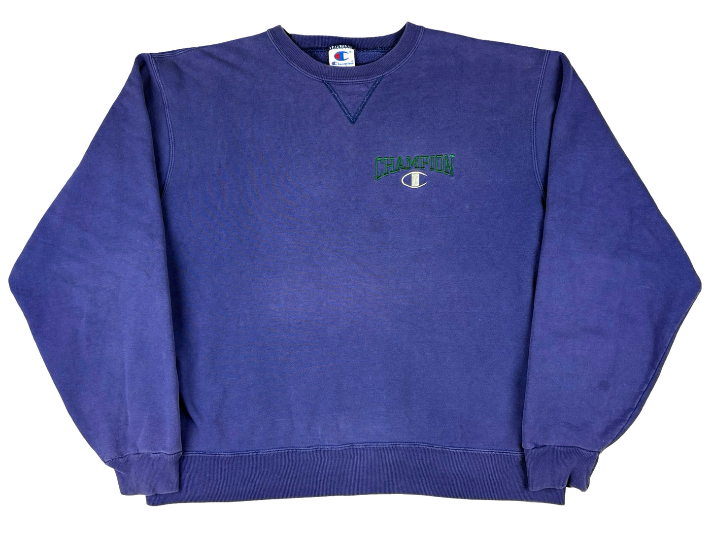 VTG '90S CHAMPION SPELLOUT SWEATER