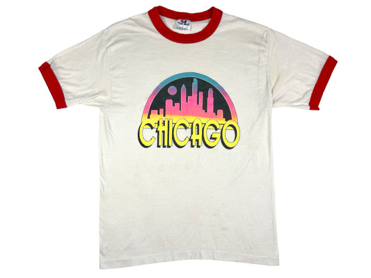 VTG '80s CHICAGO RINGER T-SHIRT