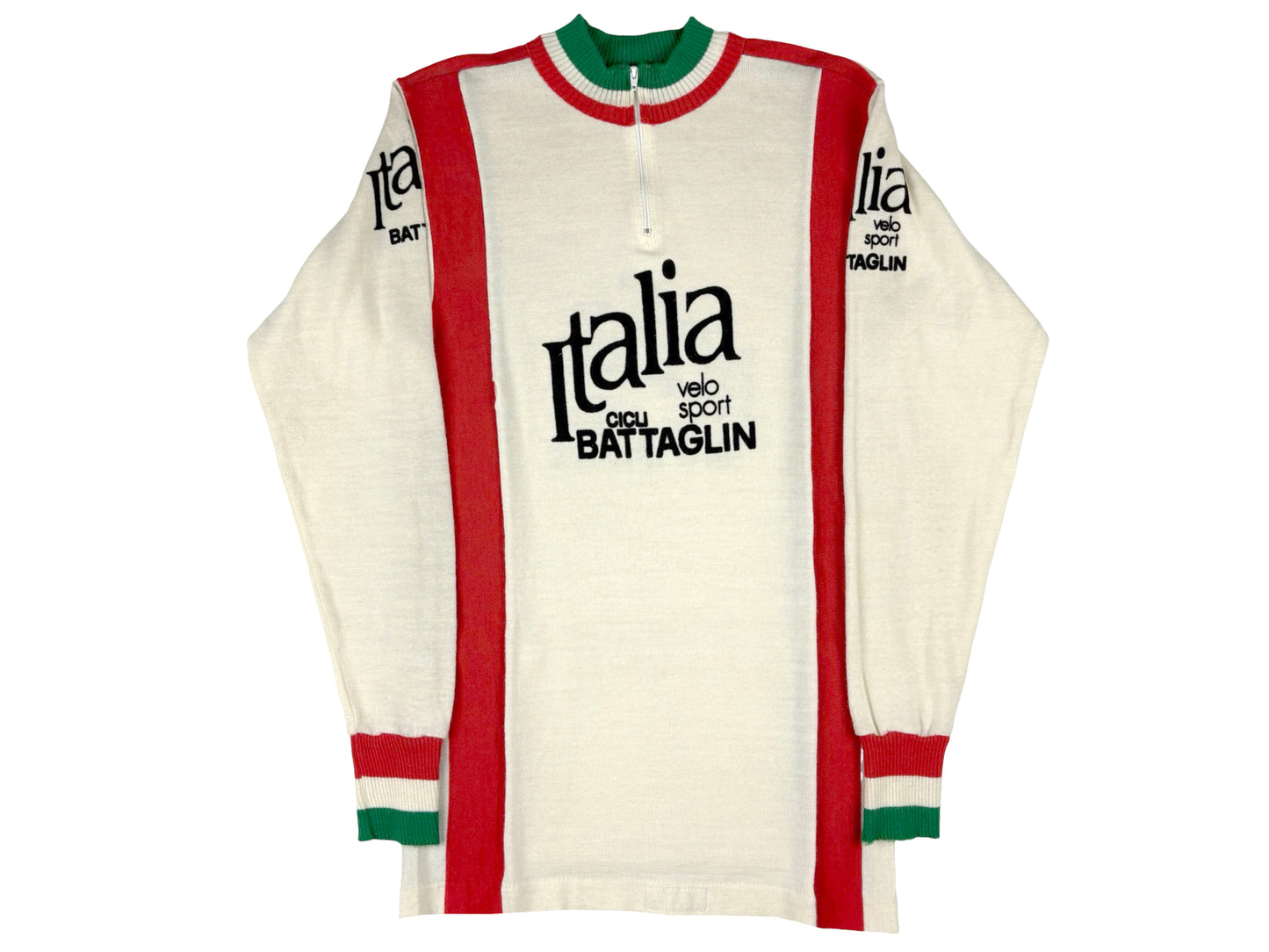 VTG '80S ITALIA VELO SPORT CYCLING JERSEY