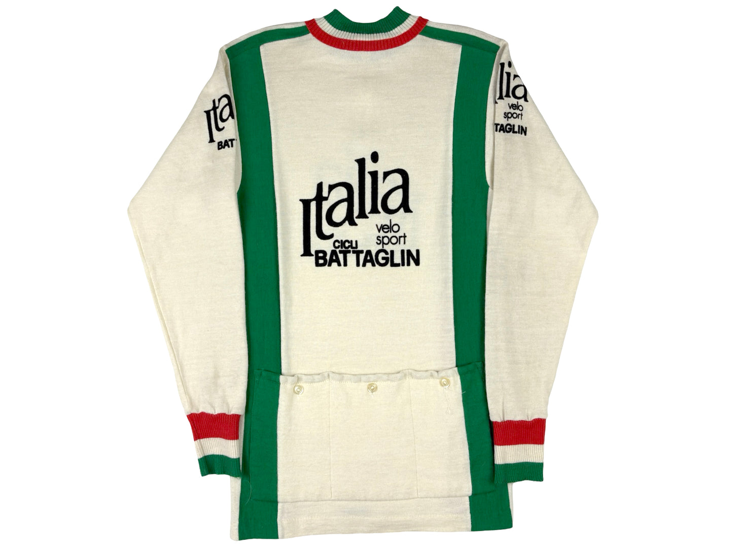 VTG '80S ITALIA VELO SPORT CYCLING JERSEY