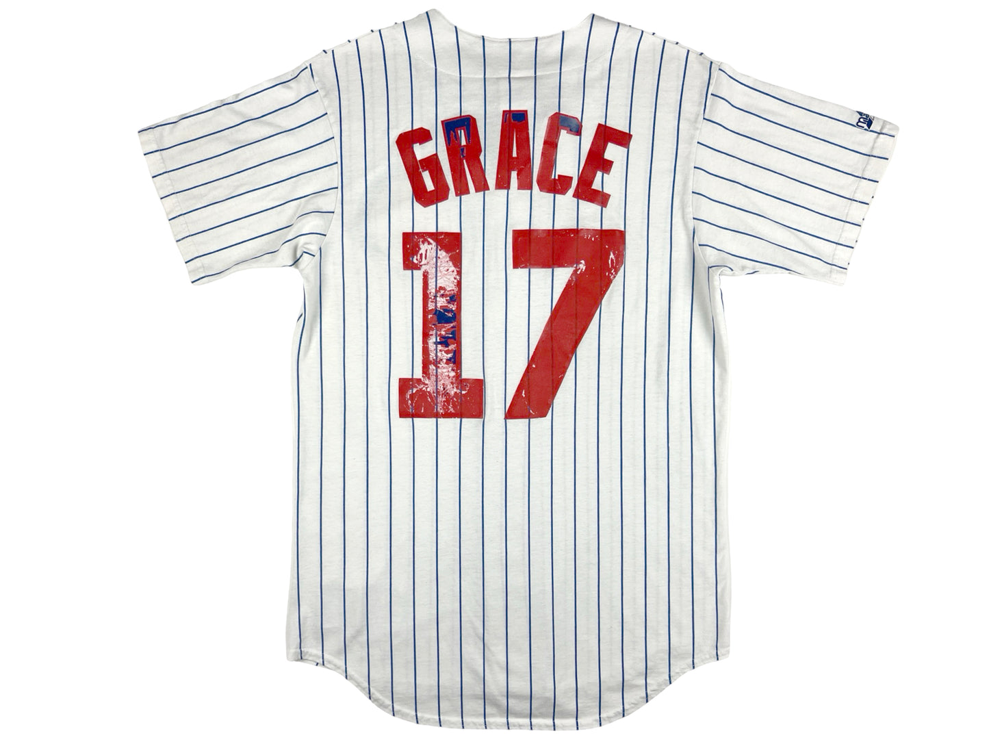 VTG CHICAGO CUBS MARK GRACE MAJESTIC JERSEY
