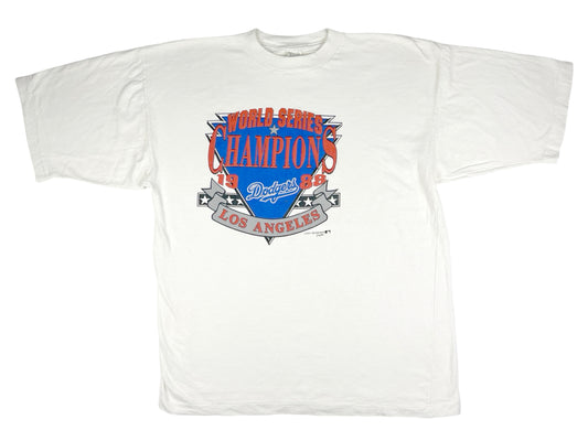 VTG '88 LA DODGERS WS CHAMPIONS T-SHIRT