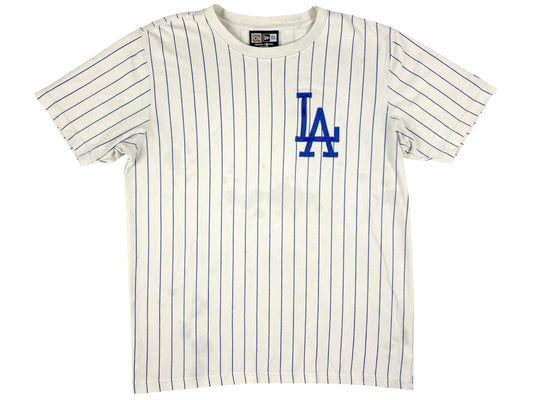 LA DODGERS PINSTRIPED T-SHIRT